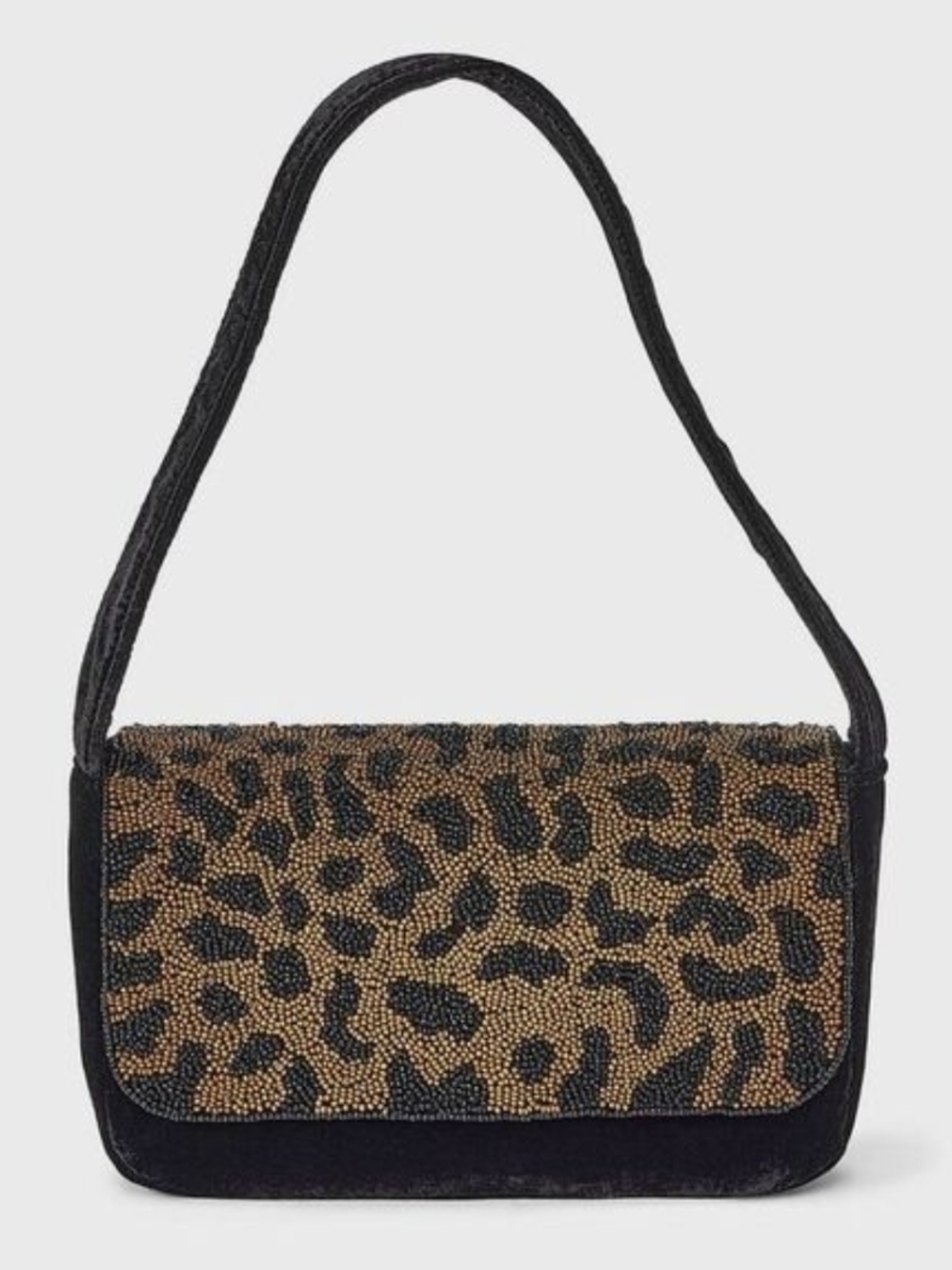 a new day Leopard Beaded Shoulder Bag - Purse